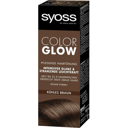 Vopsea de păr Syoss Colorglow Brun Rece