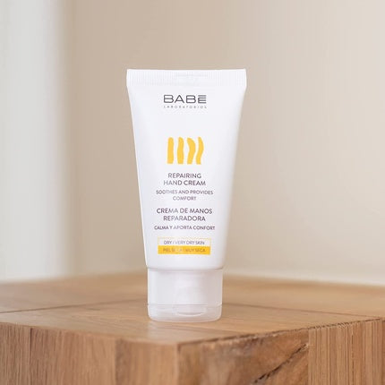 Cremă mâini, Babé, Repair, alb, 50ml