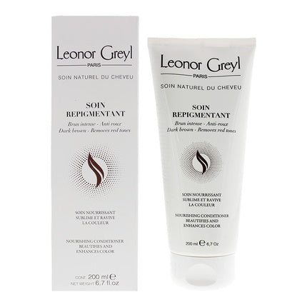 Condiționator Leonor Greyl Soin Repigmentant Dark Brown, 200 ml