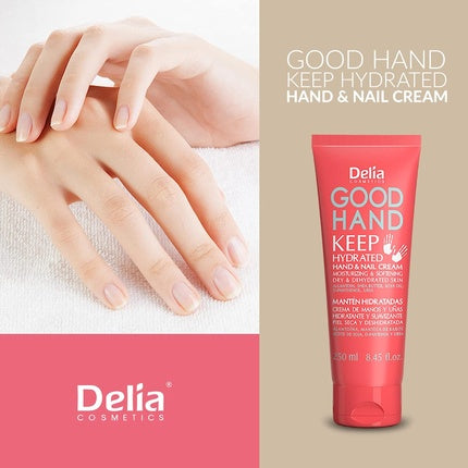 Cremă mâini, Delia Cosmetics, Good Hand, roz, 250ml