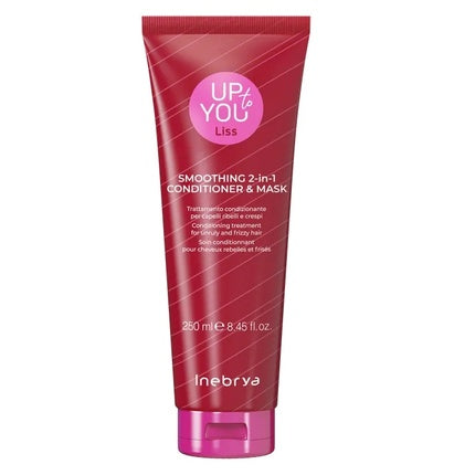 Inebrya Up To You Smoothing 2-in-1 Condicionator și Mască, 250 ml