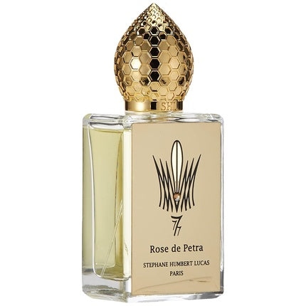 Parfum Stephane Humbert Lucas Rose de Petra 50ml, capac aur, sticlă transparentă