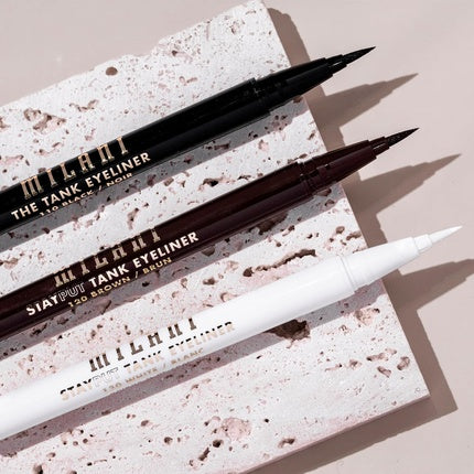 Eyeliner, Milani, The Tank, alb, rezistent la apă
