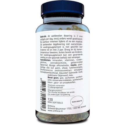 Orthica Teener Multi, complex vitaminic complet pentru adolescenți, 120 mini softgeluri