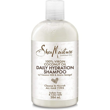 Șampon Hidratare Zilnică, Shea Moisture, Coconut Oil Daily Hydration Shampoo, 384 ml, Alb