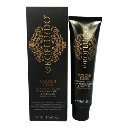 Culoare pentru păr permanentă Orofluido Colour Elixir 7.1, 50ml