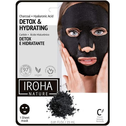 Masca de fata Iroha Nature Charcoal Detox, 10g
