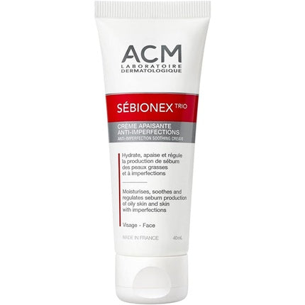 Crema apaisantă Sébionex Trio Anti-Imperfecțiuni, 40ml