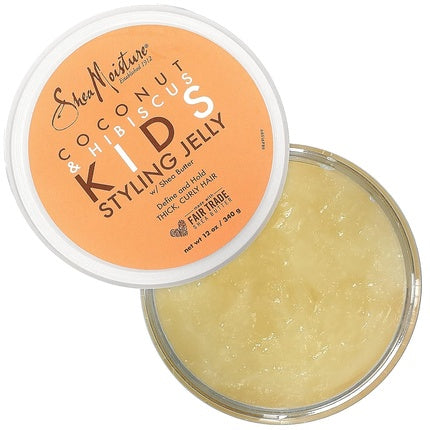 Gel păr copii SheaMoisture, Cocos & Hibiscus, 340g