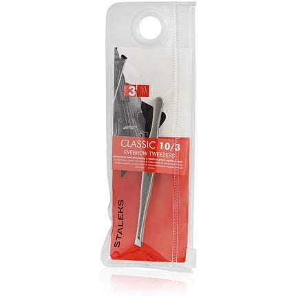Pensetă sprâncene, Staleks, P-02, lungime 9cm