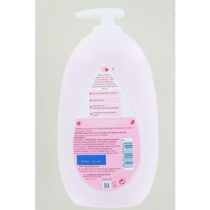 Loțiune Johnson's Baby cu Bumbac, Roz, 500ml