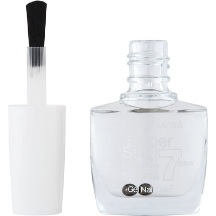 Maybelline New York Super Stay Nail Polish Forever Strong, Crystal Clear Transparent Gloss Ultra Strong Hold, 10ml