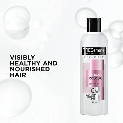 Balsam TRESemmé Pro Pure Radiant Colour, păr vopsit, 380ml