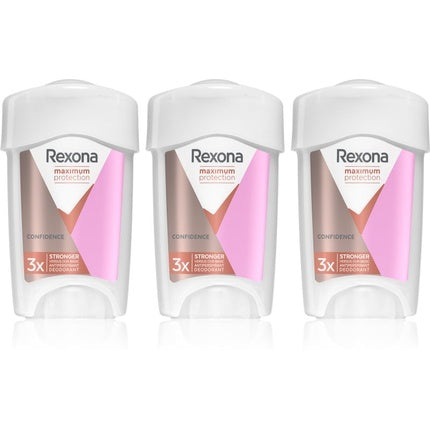 Rexona Maximum Protection Confidence Antiperspirant Cream, 120 g, alb