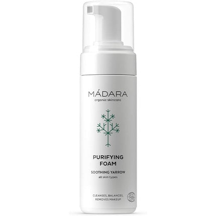 Spumă purifiantă față Mádara, 150 ml, extract coada șoricelului