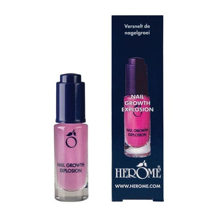 Ulei pentru unghii Herome, Nail Growth Explosion, roz