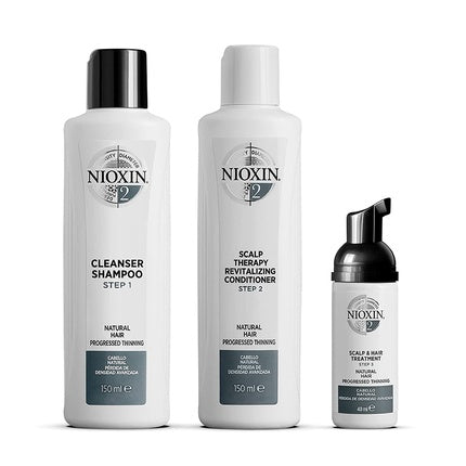 Set Îngrijire Păr Natural, Nioxin, System 2, 340ml