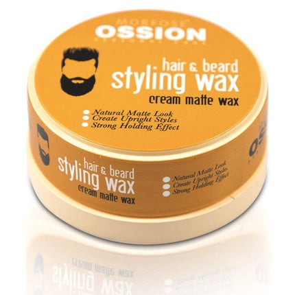 Morfose Ossion Styling Wax pentru Păr și Barbă, Aspect Natural, Fixare Puternică, Finisare Mată
