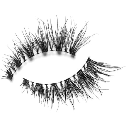 Rimă false Eylure No. 002, lungime 3/4, negru, pachet de 3 bucăți