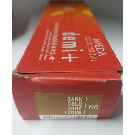 Aveda Full Spectrum Demi Plus Dark Gold Y/0, Tuse Demi-Permanentă, Henna, Culoare Aurie Întunecată