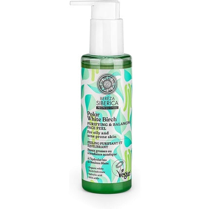 Peeling facial, Natura Siberica, Polar White Birch, 125g
