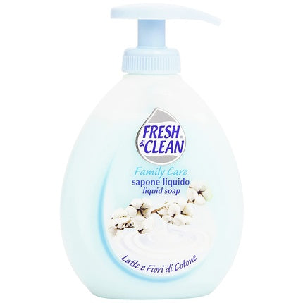 Săpun lichid, Sconosciuto, flori și lapte de bumbac, 300ml