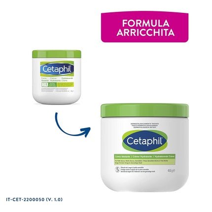 Cremă față și corp Cetaphil, hidratantă, fără parfum, 450g