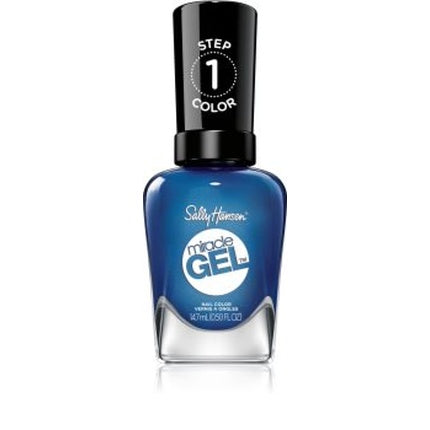 Lac de unghii Sally Hansen Miracle Gel 646 Blues Cruise, 15 ml