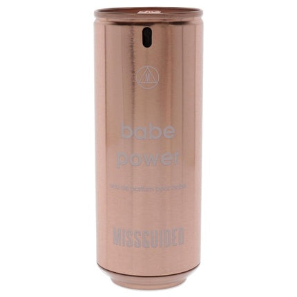 Missguided Babe Power Eau de Parfum, roz metalizat, 80 ml