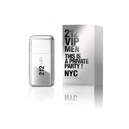 Eau De Toilette, Carolina Herrera, 212 Vip, argintiu, 50ml