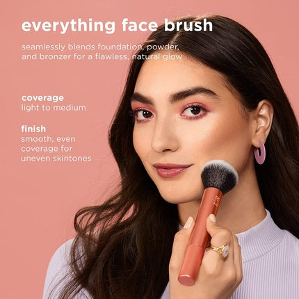 Pensula machiaj fata, Real Techniques, Everything Face, finisare fara urme