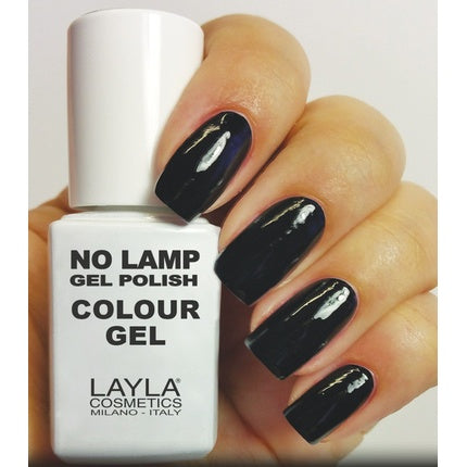 Gel Polish Layla Cosmetics No Lamp Colour Gel Carbon Black 10ml