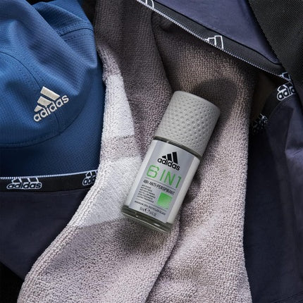 Deodorant roll-on, Adidas, 6 in 1, antiperspirant, 50 ml