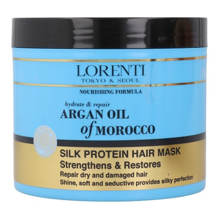 Mască de păr nutritivă cu ulei de argan, Lorenti, 500 ml