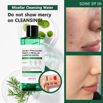 Apă micelară, Some By Mi, AHA BHA PHA, verde