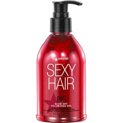 Gel de păr volumizant Sexy Hair, Big Blow Dry Volumizing Gel, 250ml, roșu