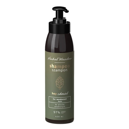 Șampon Herbal Meadows Hop 400ml, ambalaj cu pompă