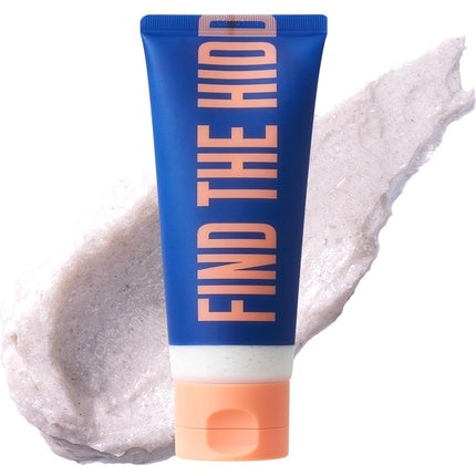 Exfoliant Corp 2 în 1, Dear Doer, The Hidden Body Scrub & Wash, Tubă 100 g, Culoare Albastru