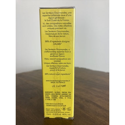 Les Senteurs Gourmandes Vanille Noire Eau de Parfum 15ml
