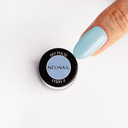 Lac Unghii UV, Neonail Blue Sky Pulse, 7.2 ml, albastru deschis