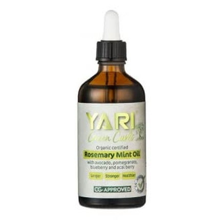 Ulei pentru păr Yari Green Curls Rosemary Mint Oil, 100ml, sticlă maro