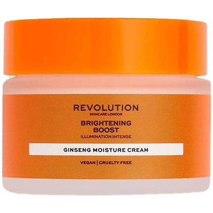 Cremă Hidratantă Față Revolution Skincare Brightening Boost Ginseng, 50ml