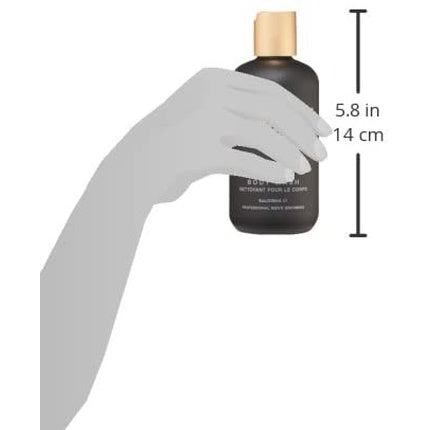 Gel de duș Unite Go 24.7, 236ml, ambalaj negru cu capac auriu