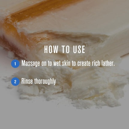 Săpun Baxter of California Vitamin Cleansing Bar alb-portocaliu
