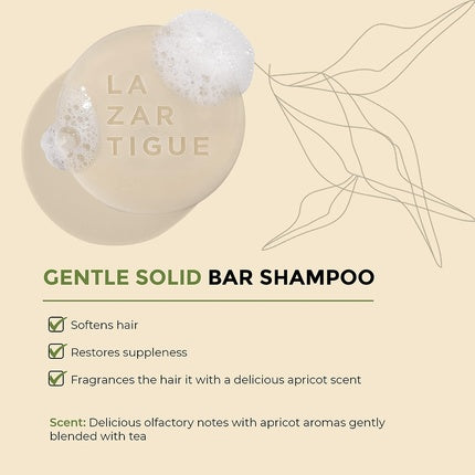 Șampon Solid, Lazartigue, cu ulei de curmal, 75g