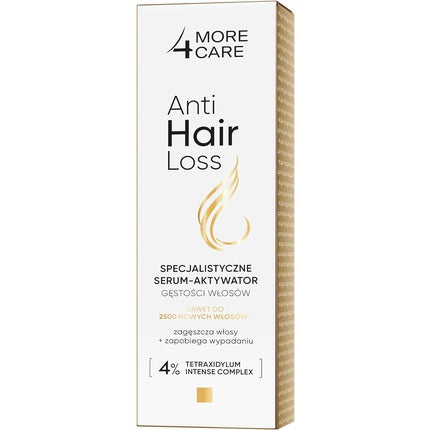 Ser anticădere păr More4care, 4%, 70ml