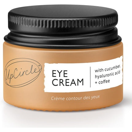 Cremă pentru ochi UpCircle cu extract de cafea și acid hialuronic, 15ml