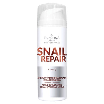 Farmona Snail Repair Active, Cremă facială rejuvenantă cu mucus de melc, 150ml