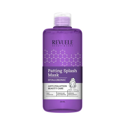 Revuele Patting Splash Hyaluronic Acid Mask 250ml - Protejează pielea de poluare și stresul zilnic
