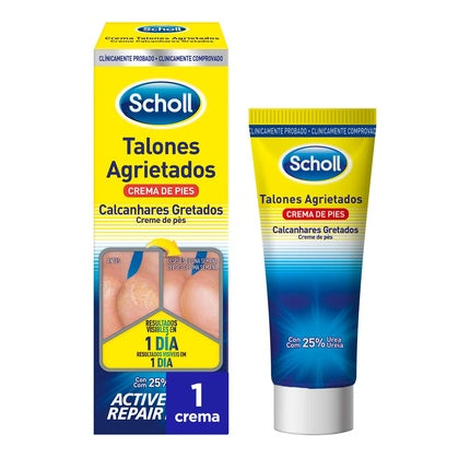Cremă călcâi crăpat, Scholl, Active Repair K+, 60ml